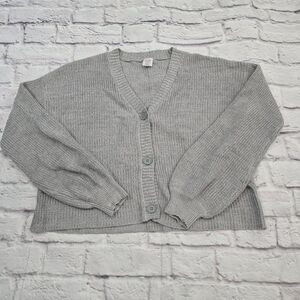 Button Up Sweater Girls Size 14-16 Plus
